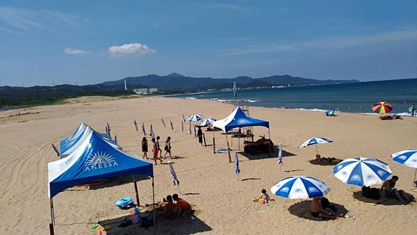 環半島的福隆海水浴場