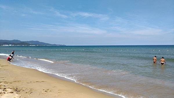 環半島的福隆海水浴場