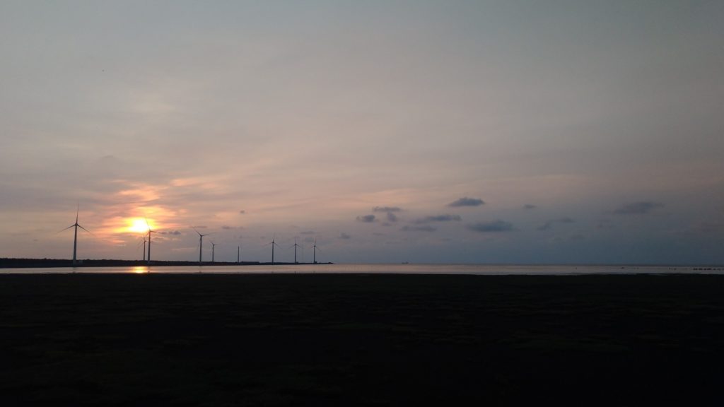 環半島的大安海水浴場