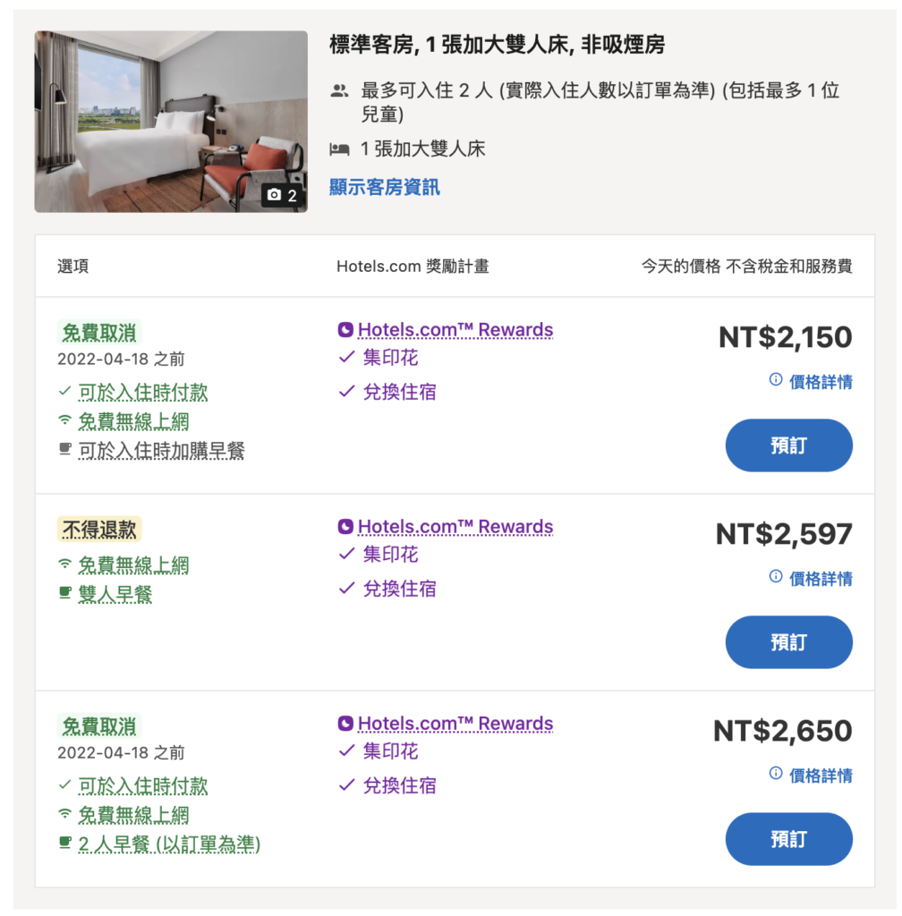 Hotels.com折扣碼馬克的足跡marksfootprint