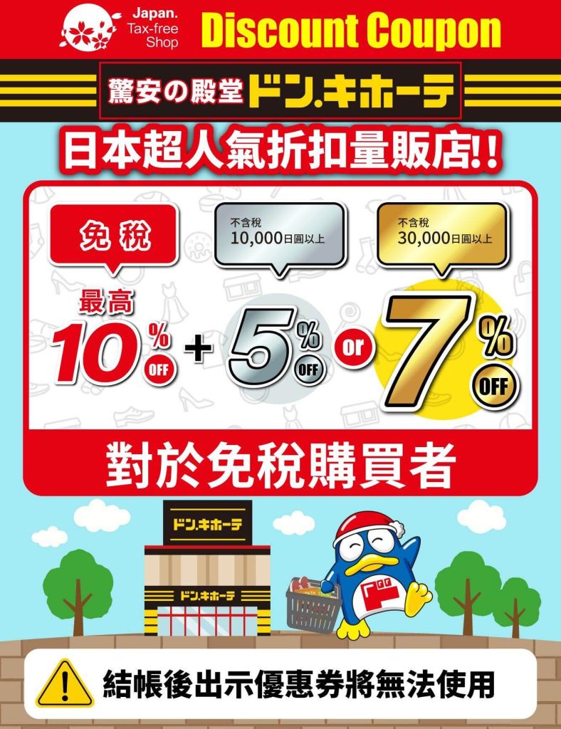 2025日本優惠券｜bic camera折價券、唐吉軻德優惠券