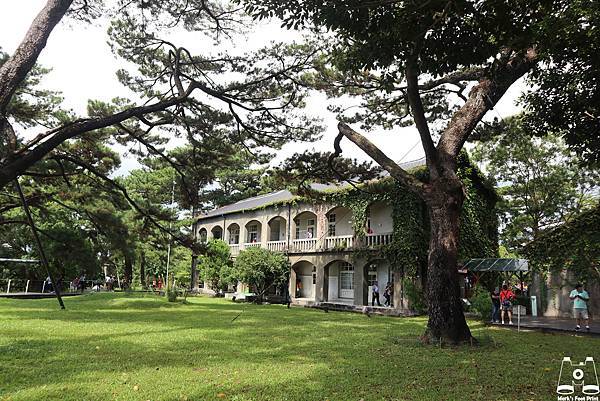 松園別館|花蓮市百年松樹林立的歷史文物|遠眺花蓮港與美崙溪入港口